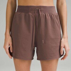 lululemon athletica Women's Athletic Drawstring Shorts in Brown